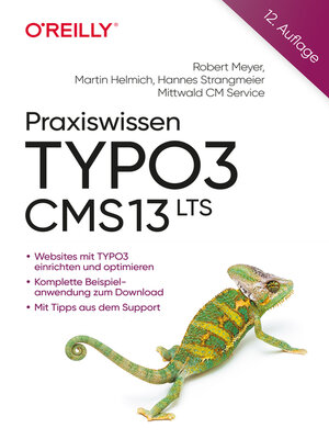 cover image of Praxiswissen TYPO3 CMS 13 LTS